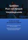 Plan van aanpak: Verpleegkunde / Hbo-V | Sjabloon