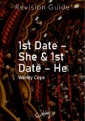 '1st Date - He & 1st Date - She' by Wendy Cope - Complete Study Guide