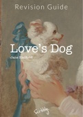 'Love's Dog' by Jane Hadfield - Study Guide