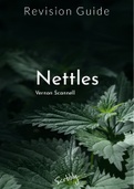 'Nettles' by Vernon Scannell - Study Guide