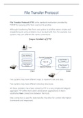 File Transfer Protocol in Computer Networks