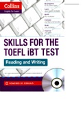 TOEFL. Reading and Writing