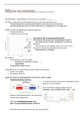 Samenvatting Micro-economie 2022-2023 (17/20!!!)