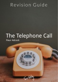 'The Telephone Call' by Fleur Adcock - Study Guide