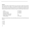 Auditing Exam Preparation Quiz