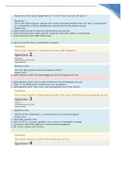 Straighterline / BIO 250 / Microbiology quizzes units 1-4 Updated