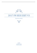 HESI PN EXIT V3 EXAM 2022