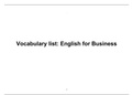 Woordenlijst English for Business '23-'24 (unit 1-46) 