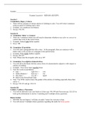 Spanish Examen 1 Lección 6- Review