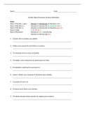 Spanish Ch. 8 Double object Pronouns- Practice Worksheet