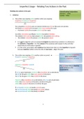 Spanish Ch 10 Imperfect Usage- Relating Two Actions in the Past