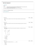 Take Home Test Homework 1 Solutions