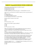 NJROTC Exam QUESTIONS WITH COMPLETE