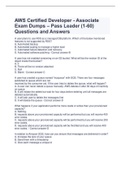 AWS Certified Developer - Associate Exam Dumps – Pass Leader (1-60) Questions and Answers 