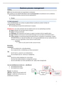 Samenvatting BPM - examenuitslag: 15/20