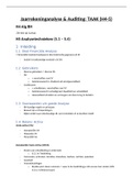 Jaarrekeninganalyse & Auditing H4-5