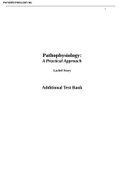 Test Bank Pathophysiology A Practical Approach,Questions & Answers Rationales