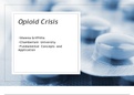 NR-500 Week 6 Assignment: Area of Interest – Opioid Crises (GRADED)
