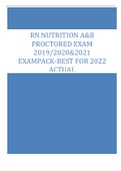 RN NUTRITION A&B