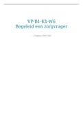 VP-B1-K1-W6 Begeleid een zorgvrager