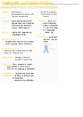 Cell Cycle and Reproduction Lecture Notes