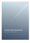 Cardiorespiratoire kinesitherapie 2 - respiratoire revalidatie