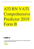 ATI COMPREHENSIVE 26  LATEST VERSIONS BUNDLE