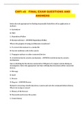 CHFI v9  FINAL EXAM QUESTIONS AND ANSWERS                           