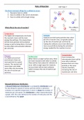 Edexcel GCSE Chemistry Topic 7 -  Rate of Reaction and Energy Changes