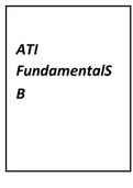 ATI FUNDAMENTALS PRACTICE B 2023