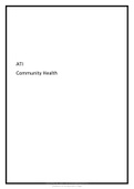 ATI Community Health 2023