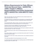 Military Requirements for Petty Officers Third and Second Class - NAVEDTRA 14504, Chapter 8: Military Responsibilities And Duties Assignment (NRTC-NAVEDTRA-14504-MRFPO-TASC-1.0)