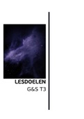 Lesdoelen | Gedrag & Samenleving | Tentamenperiode 3 | HHS