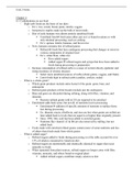 Unit 2 HUN1201 Lecture Notes