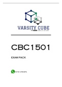 CBC1501 EXAM PACK 2023