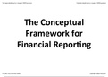 The	   Conceptual	    Framework	   for	    Financial	   Repor6ng