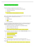 NR 222 PRACTICE QUIZ 1| GRADED 