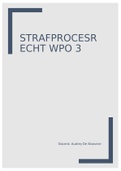 WPO3 strafprocesrecht 