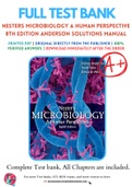 Nesters Microbiology A Human Perspective 8th Edition Anderson Solutions Manual