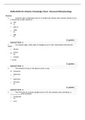 NURS-6501N-43--Module 2 Knowledge Check-- Advanced Pathophysiology