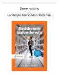 Samenvatting Landelijke Kennisbasis Taal 