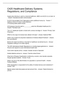 C430 Healthcare Quality Improvement and Risk Management/ Healthcare Management & Strategy WGU C432/Healthcare Quality Improvement and Risk Management - C430/C430 WGU Questions And Answers 2023/C425 Pre Assessment Questions And Answers/C425 WGU Questions A