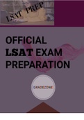 OFFICIAL LSAT EXAM PREPARATION 2023