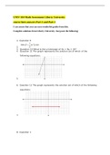 UNIV 104 Math Assessment Liberty University guide