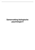 Samenvatting Biologische Psychologie 2