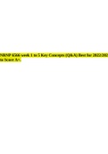 NRNP 6566 week 1 to 5 Key Concepts (Q&A) Best for 2022/2023 to Score A+.NRNP 6566 week 1 to 5 Key Concepts (Q&A) Best for 2022/2023 to Score A+.