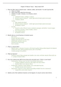 BIO 291 - Chapter 10 Study Guide