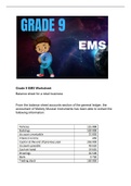 EMS GRADE 9 TERM 1 2023 