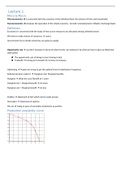 Lecture notes summary economics Y2