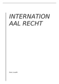 Samenvatting  Internationaal recht